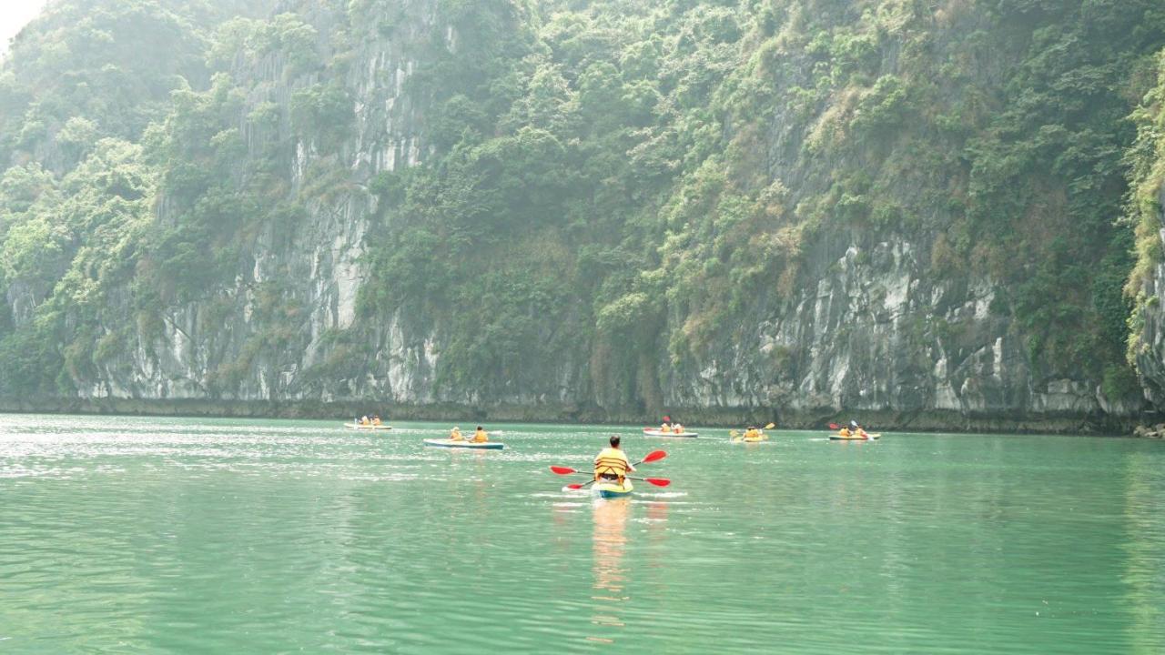 Cat Ba Green Bamboo Forest Dong Khe Sau Exterior foto